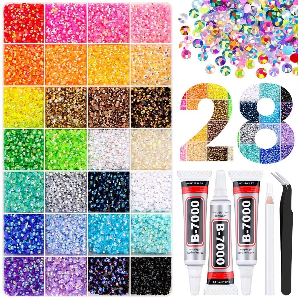 Multicolor Resin Rhinestone Ki - Art Craft Hat recensie en prijs