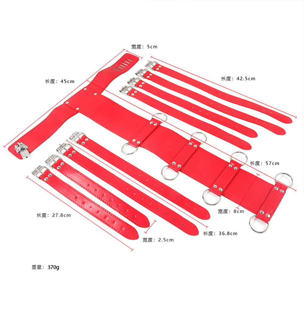 Bed Restraint Set Couple Sex T - Leather Tooling Kit recensie en prijs