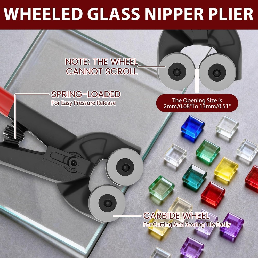 10PCS Glass Cutting Tool Kit,  - Leather Tooling Kit recensie en prijs