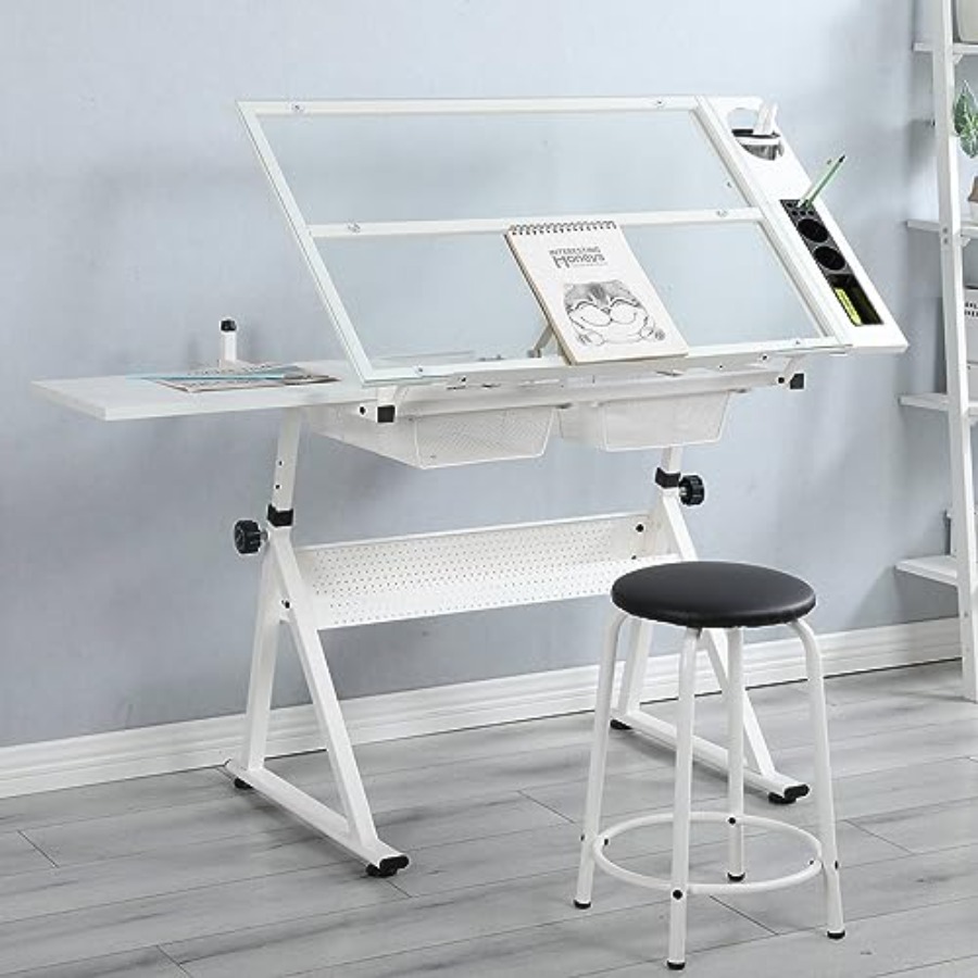 Drafting Table with Stool Mode - Art & Craft Kortingscode recensie en prijs
