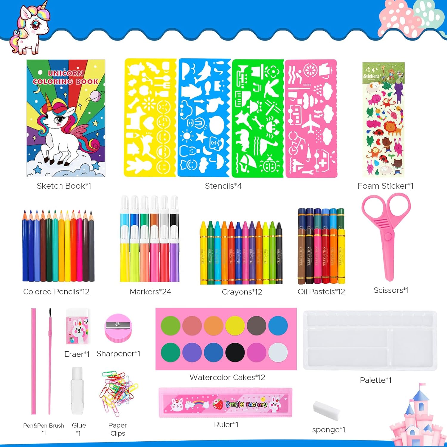 Coloring Book Set for Kids, Di - Watercolor Brush Pen recensie en prijs