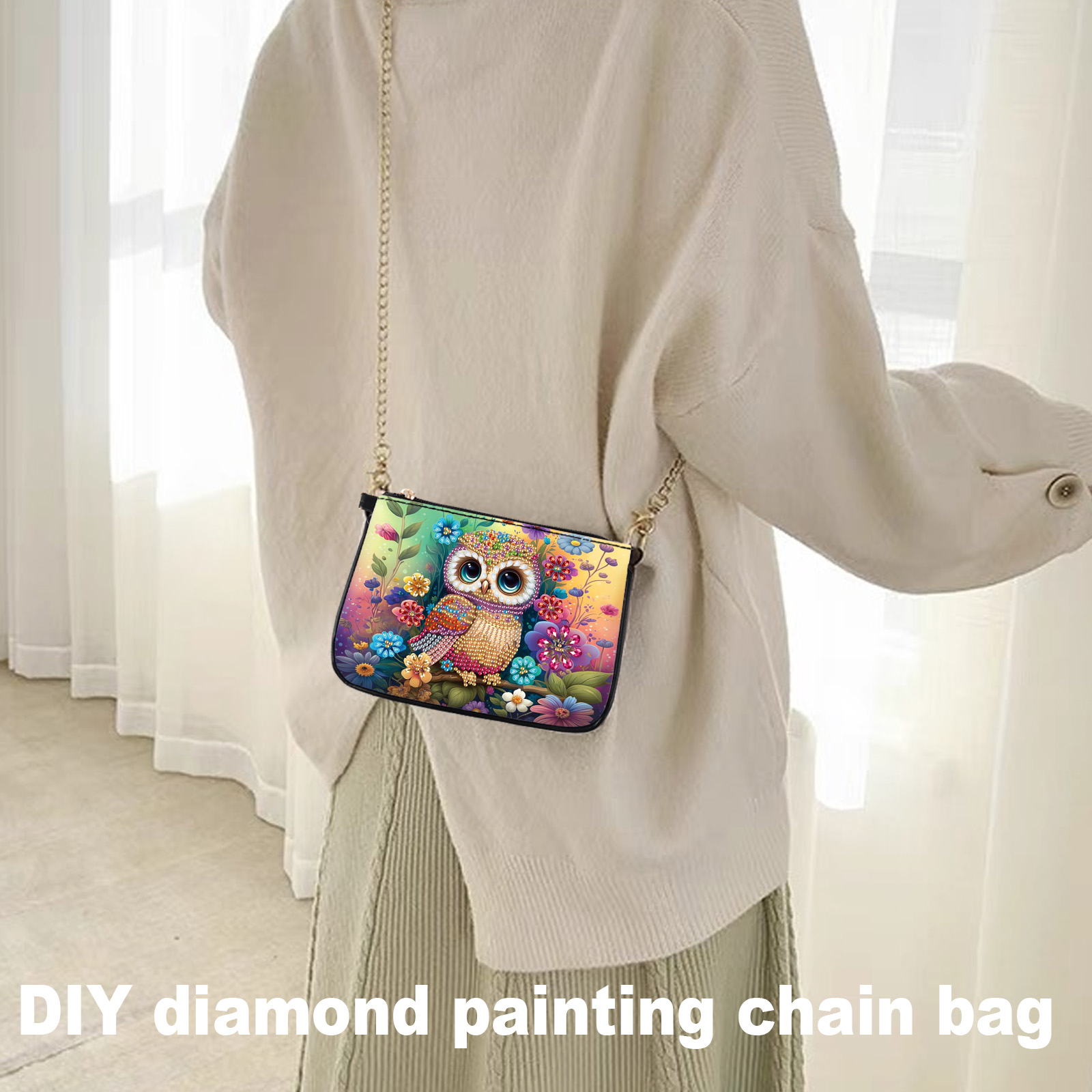 Colorful Owl Diamond Art Paint - Art Craft Kits recensie en prijs