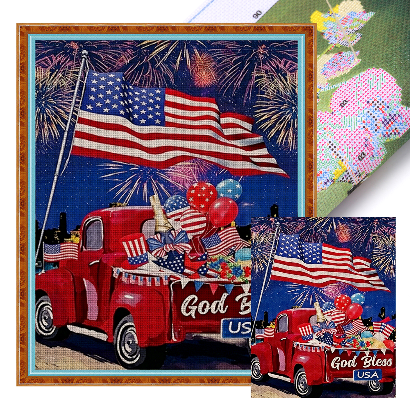 Independence Day Full 11CT DIY - Art And Craft Independence Day recensie en prijs