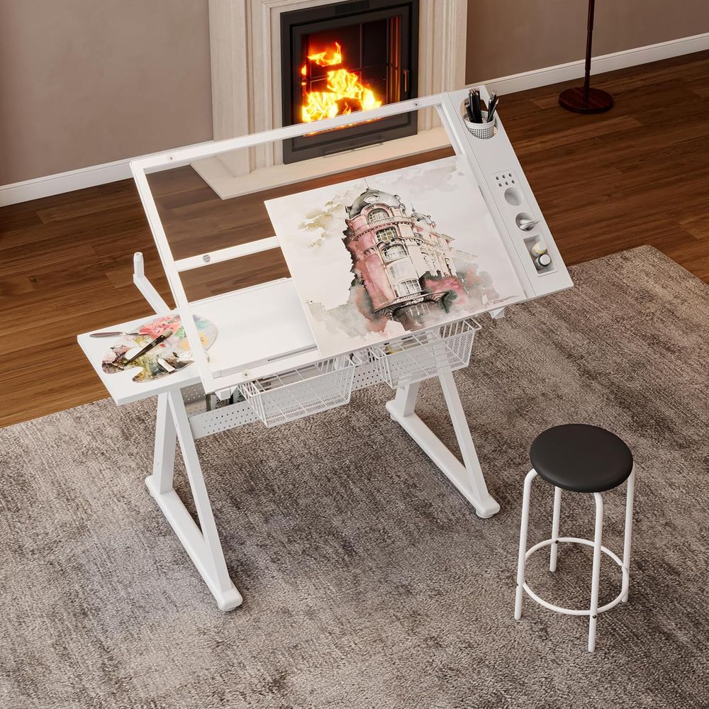 Adjustable Art Desk with Tempe - Art & Craft Kortingscode recensie en prijs