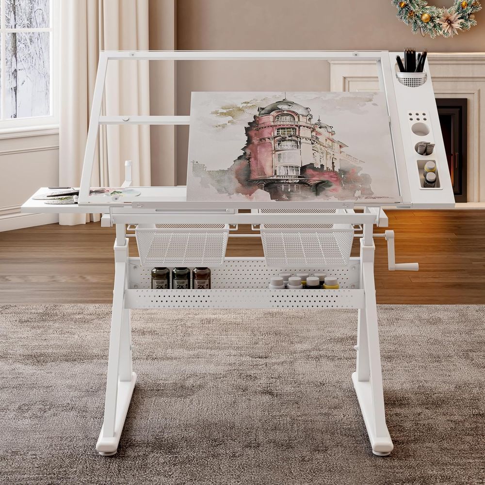 Adjustable Art Desk with Tempe - Art & Craft Kortingscode recensie en prijs
