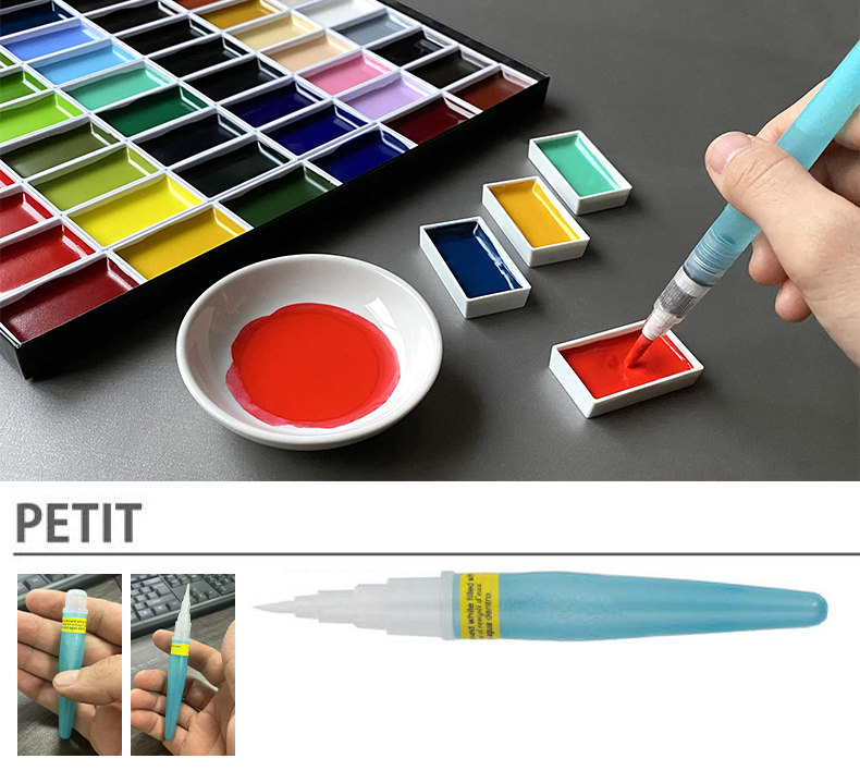 Japanese Kuretake fountain pen - Watercolor Brush Pen recensie en prijs