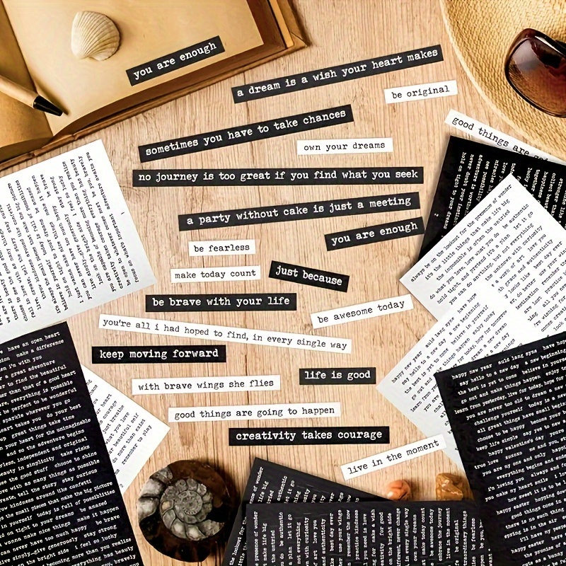 406pcs Inspirational Quote Sti - Art Craft Quotes recensie en prijs