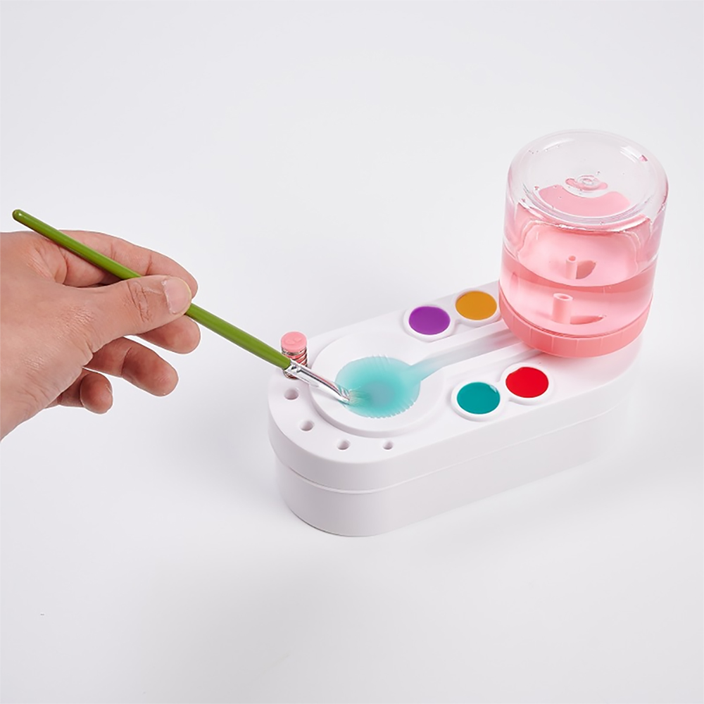 Paint Brush Cleaner With Drain - Watercolor Brush Pen recensie en prijs