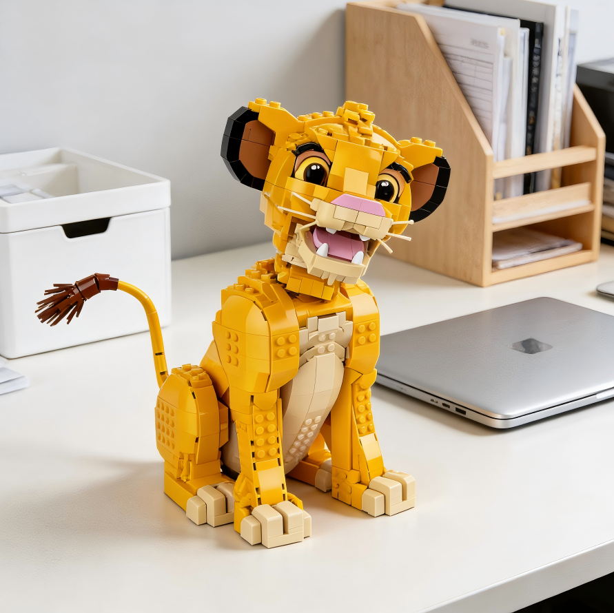 New 1445Pcs 43247 The Lion Kin - Art Craft Materials recensie en prijs