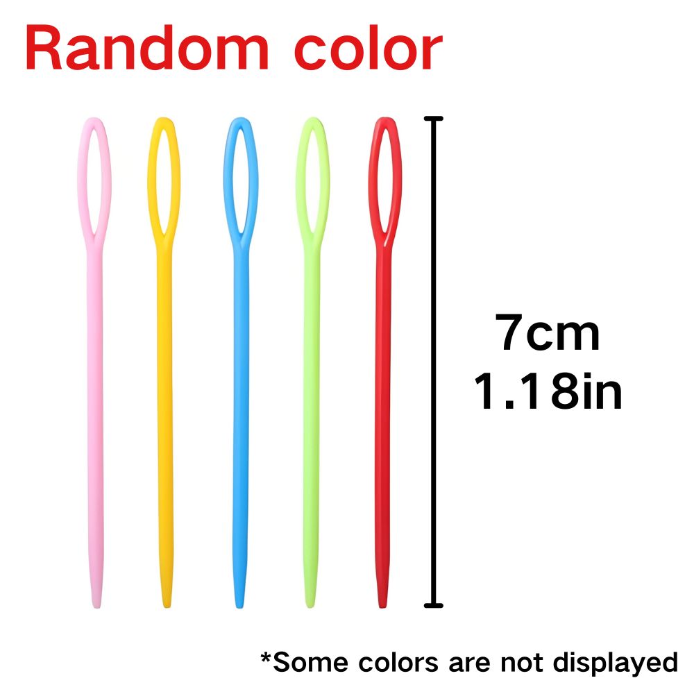 50/150pcs 7cm Random Blunt Tip - Art Craft Yarn recensie en prijs