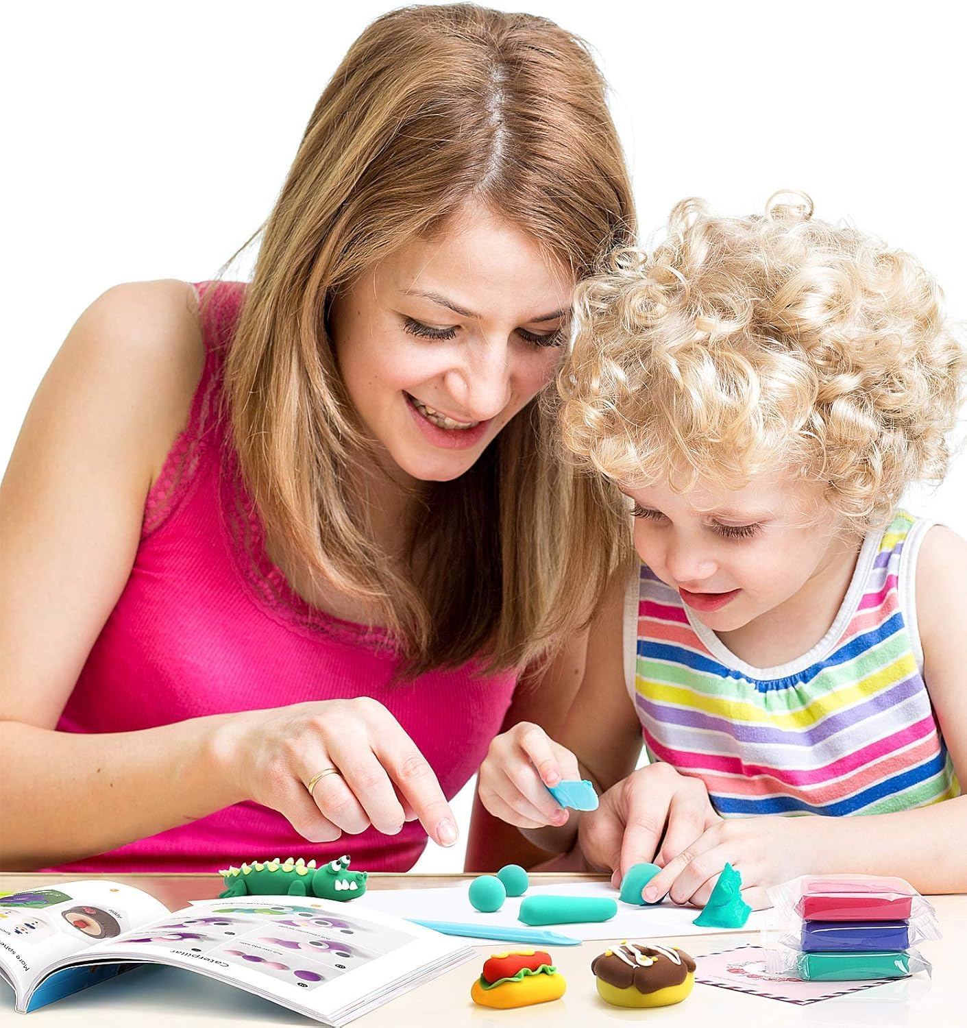 24 Colors Air Dry Clay Kit for - Art Craft Kits recensie en prijs