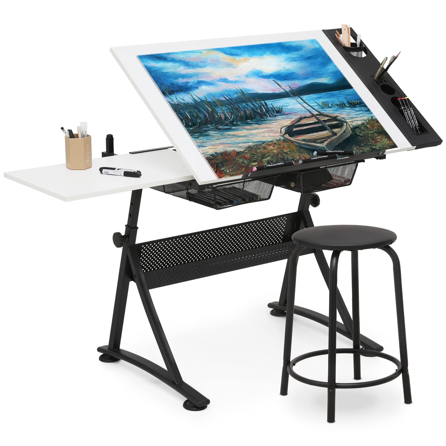 Art Deco Drafting Table, Heigh - Art & Craft Kortingscode recensie en prijs