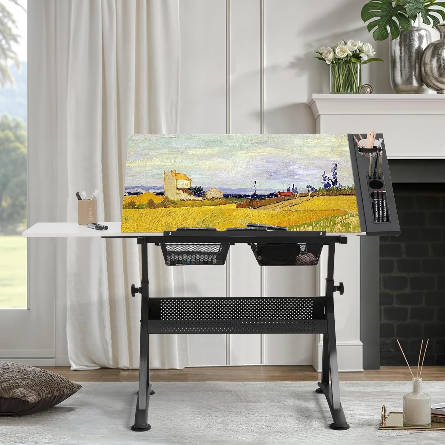Art Deco Drafting Table, Heigh - Art & Craft Kortingscode recensie en prijs