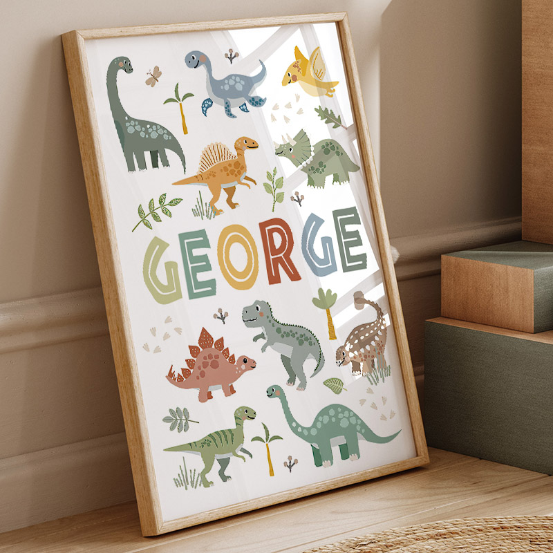 Jurassic Period Dinosaur Wall  - Art Craft Dinosaur recensie en prijs