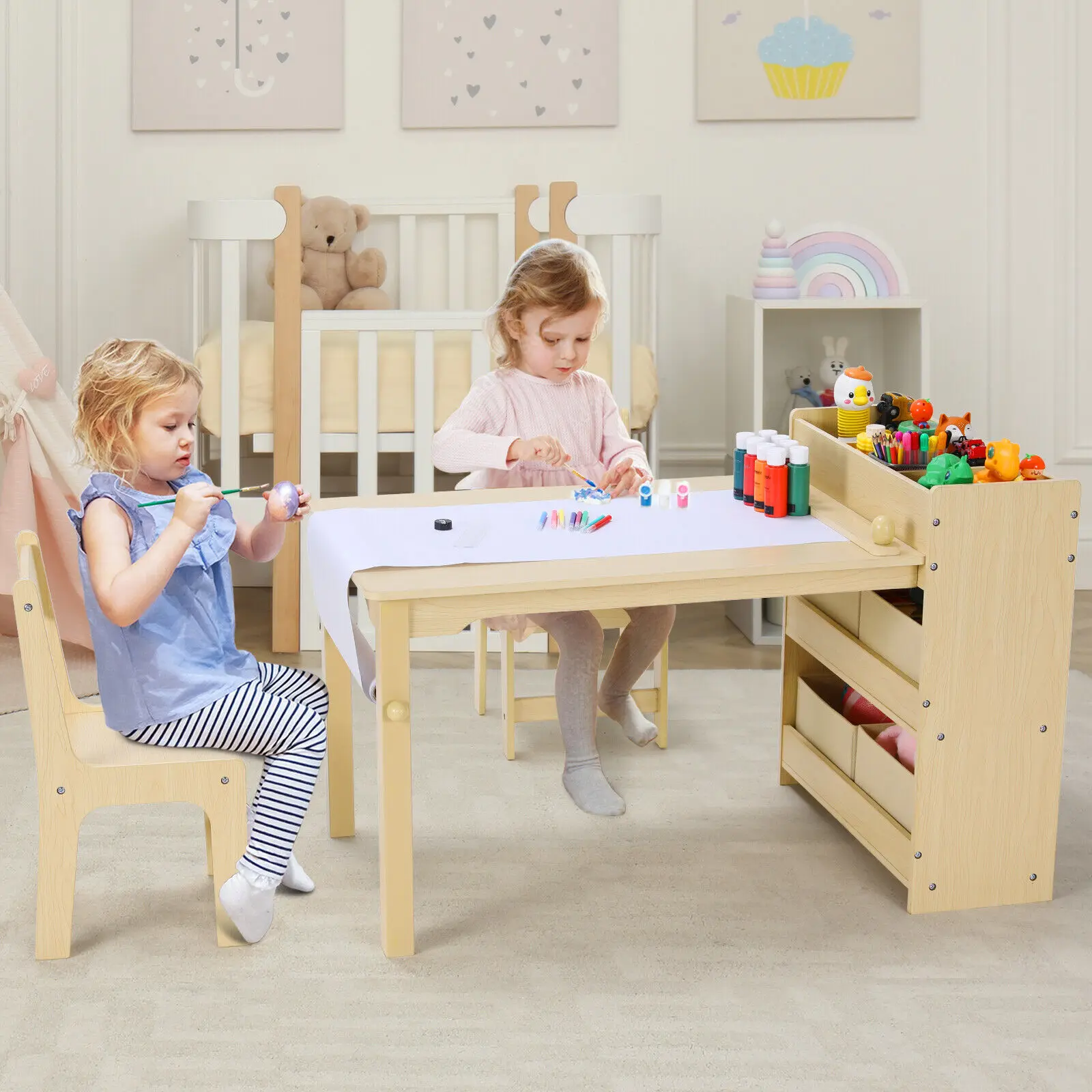 Kids Art Table and Chair Set w - Art Craft Quotes recensie en prijs