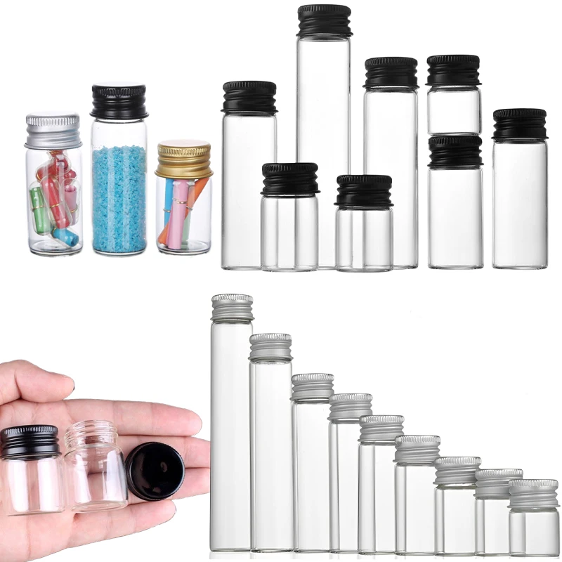 50PCS 5ML-100ML Mini Glass Tes - Art Craft Youtube recensie en prijs