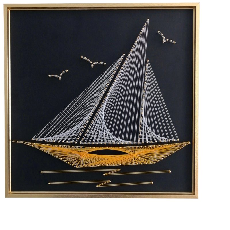 Nail String Art, Sailing Theme - Art Craft Gift Ideas recensie en prijs