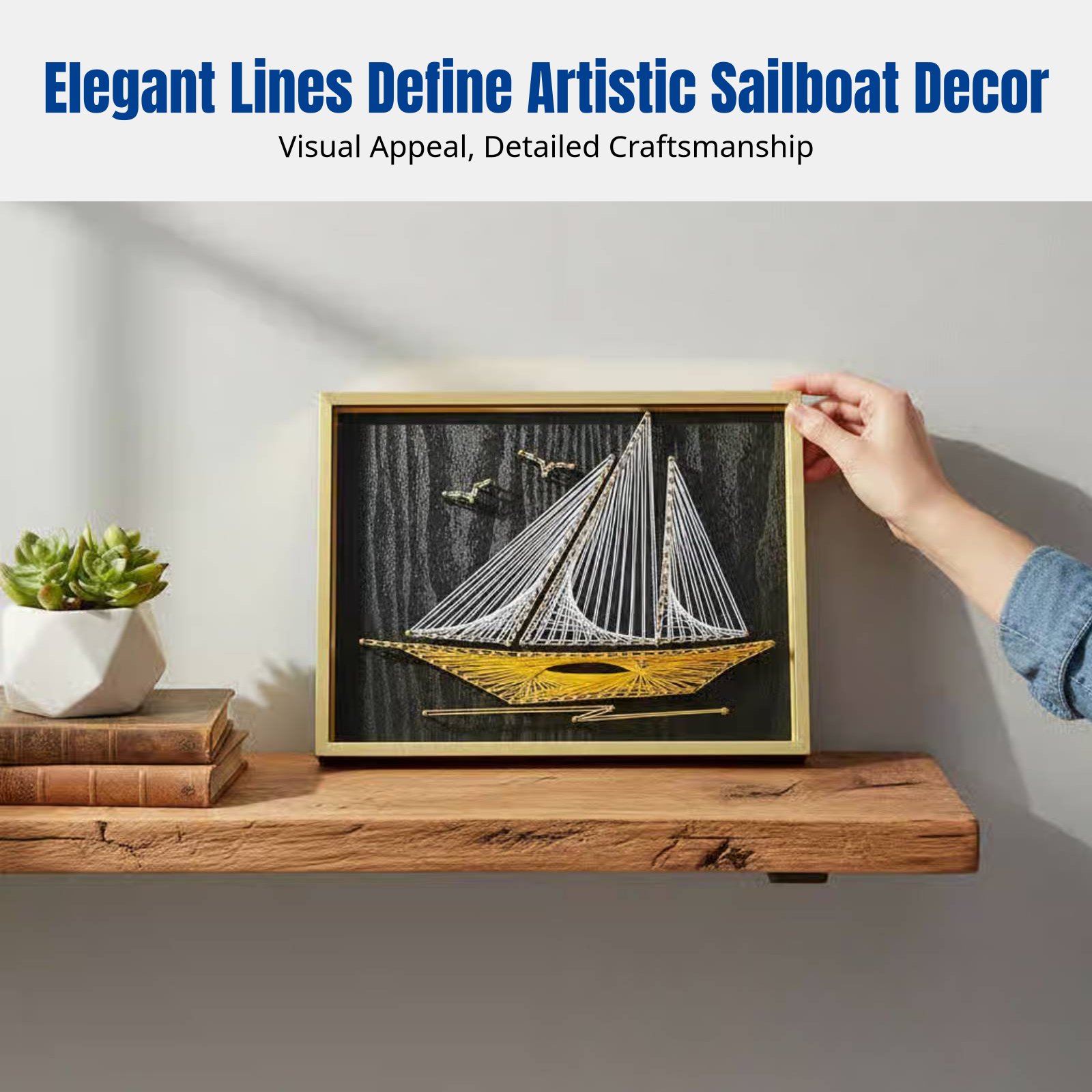 Nail String Art, Sailing Theme - Art Craft Gift Ideas recensie en prijs