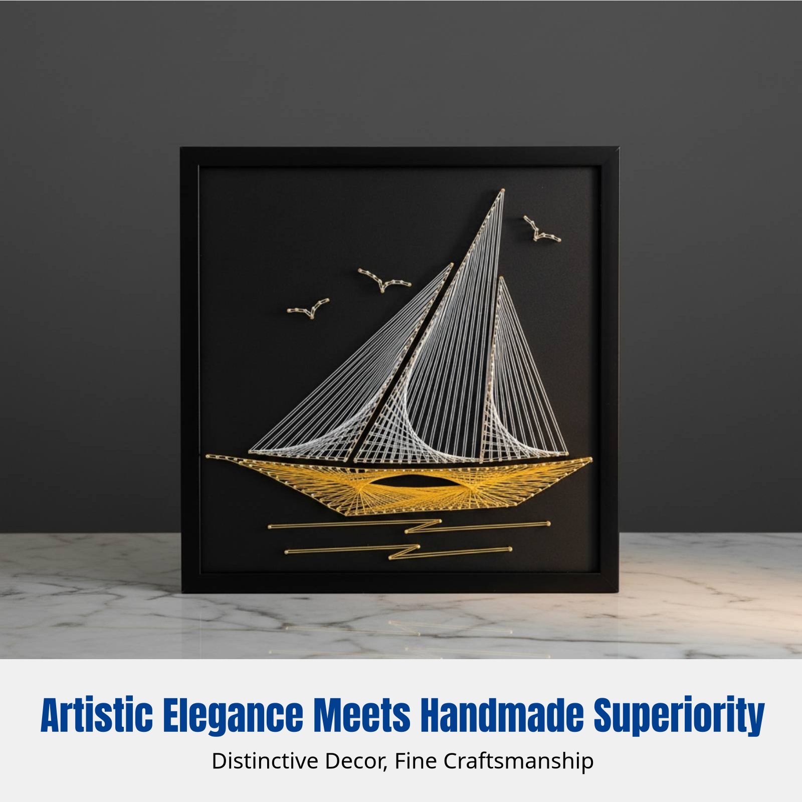 Nail String Art, Sailing Theme - Art Craft Gift Ideas recensie en prijs