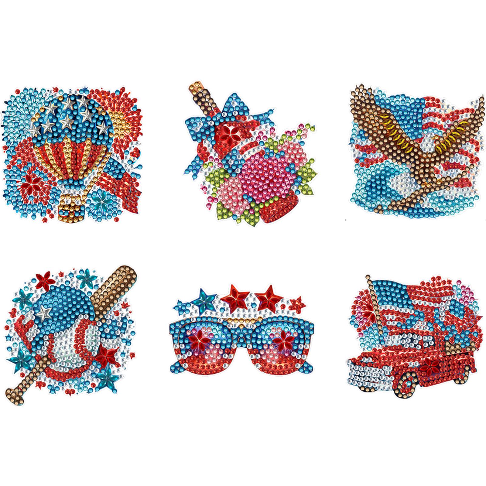 6pcs Acrylic DIY Independence  - Art And Craft Independence Day recensie en prijs