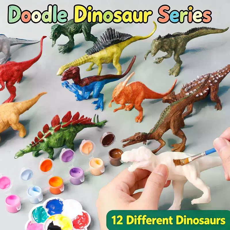 Dinosaur White Embryo Toy Set  - Art Craft Dinosaur recensie en prijs