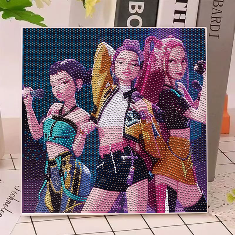 Anime Gilrs Lumi Mila Zoi K-po - Art Craft Kits recensie en prijs