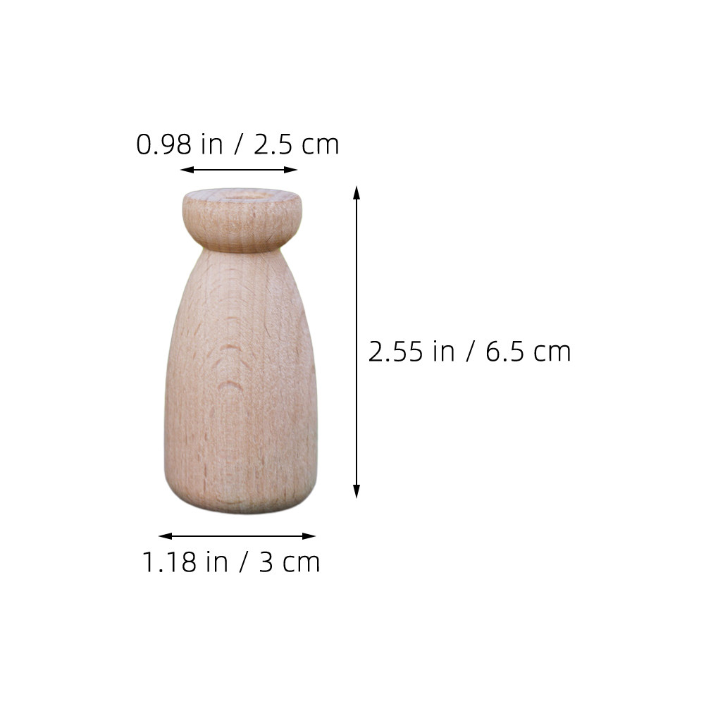 1Set Blank Wood Peg Unfinished - Art Craft Gift Ideas recensie en prijs