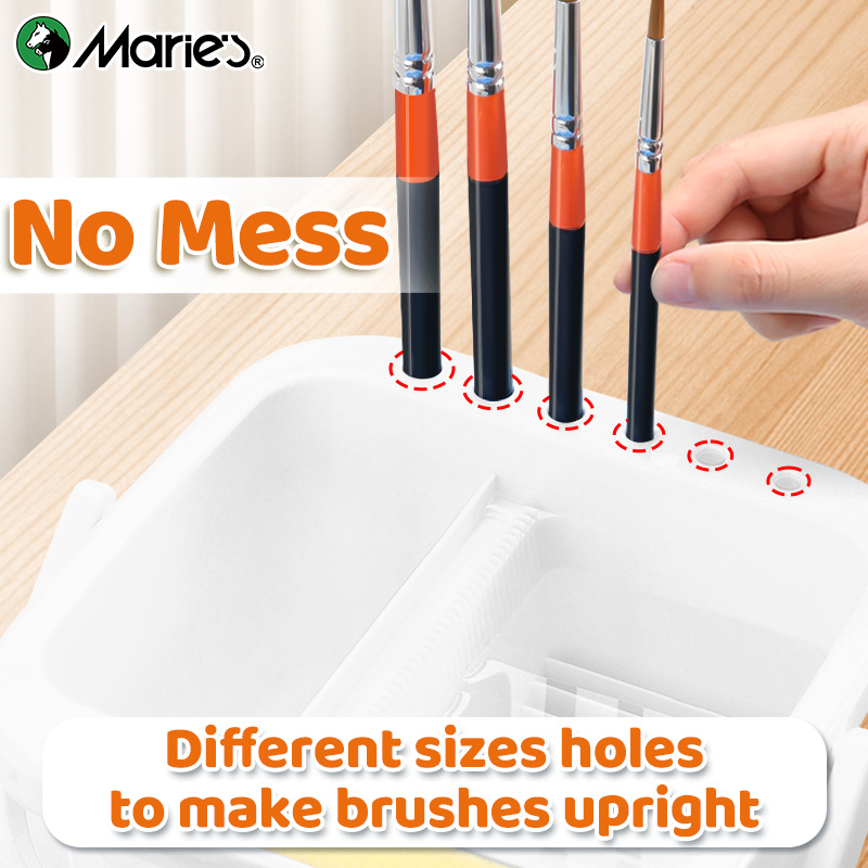 Marie's White Paint Brush Clea - Watercolor Brush Pen recensie en prijs