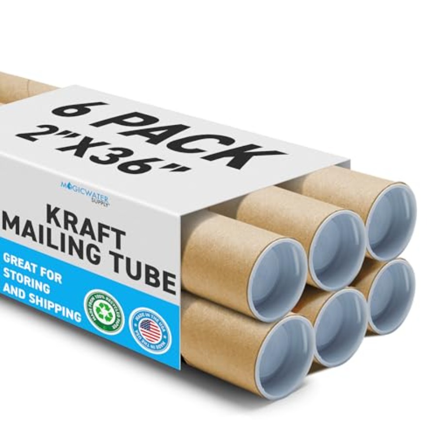 Mailing Tube - 2 in x 3 in - K - Art Craft Youtube recensie en prijs