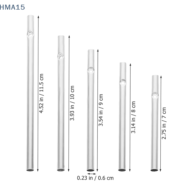 30Pcs Aluminum Tube DIY Wind C - Art Craft Youtube recensie en prijs