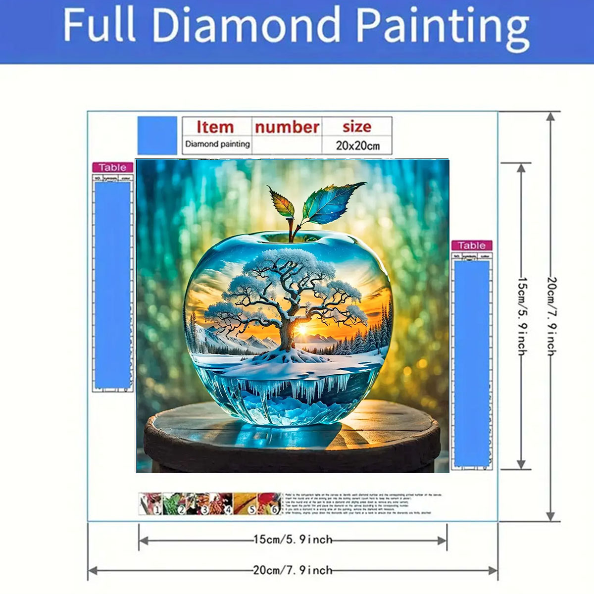 Apple Pattern Diamond Painting - Art Craft Kits For Adults recensie en prijs