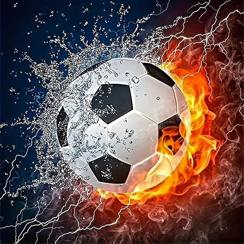 A set of football diamond pain - Art Craft Kits For Adults recensie en prijs