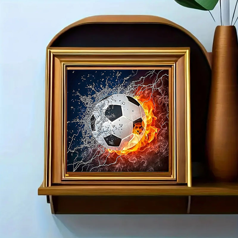 A set of football diamond pain - Art Craft Kits For Adults recensie en prijs