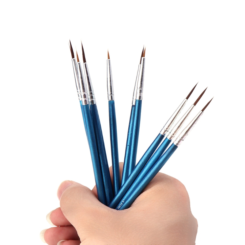 10Pcs/Set Nylon Hair Paint Bru - Watercolor Brush Pen recensie en prijs