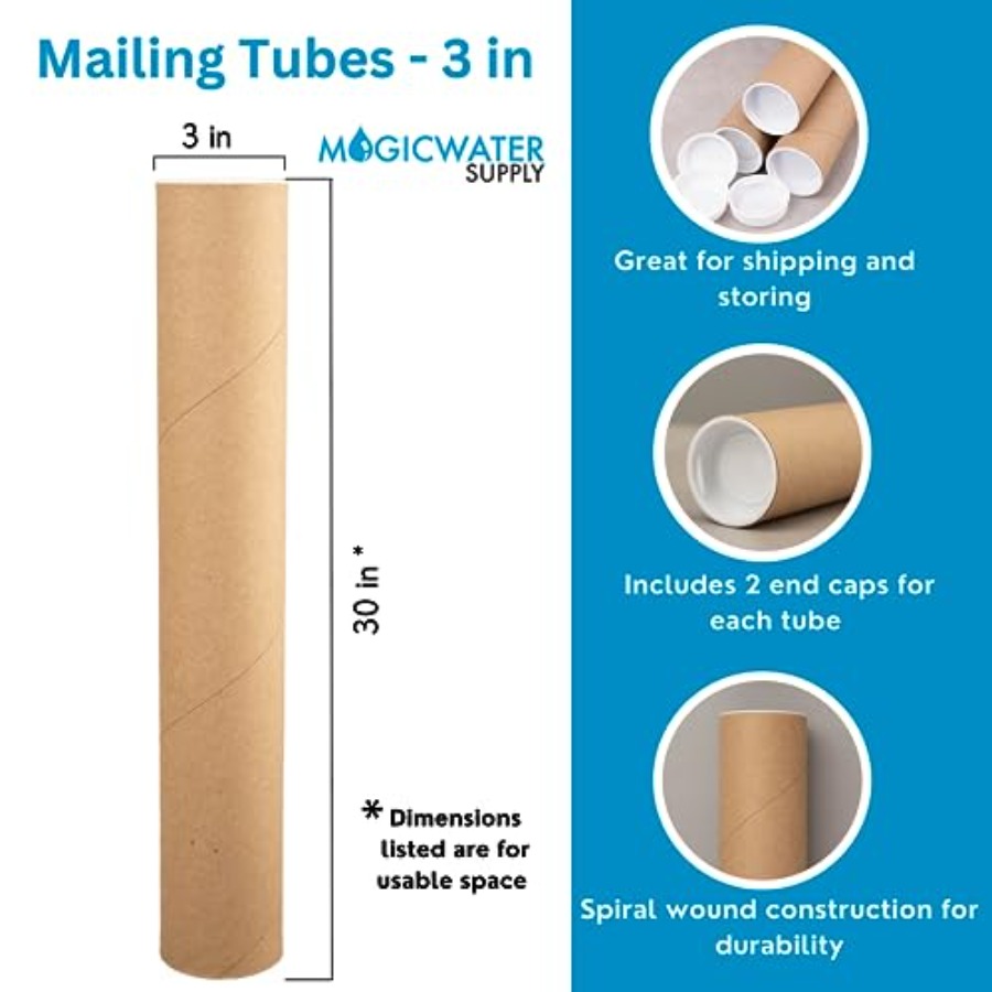 Mailing Tube - 3 in x 30 in -  - Art Craft Youtube recensie en prijs