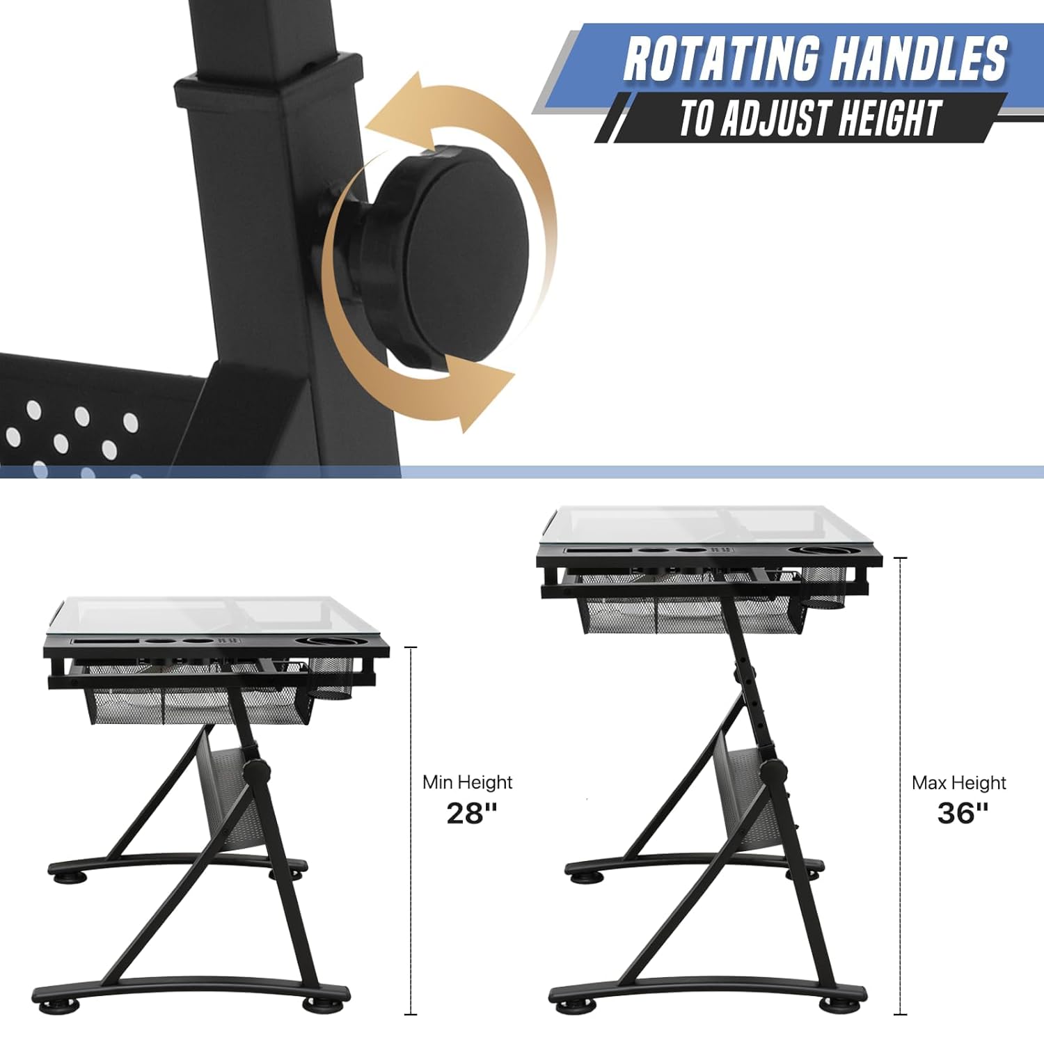 Drafting Table with Height Adj - Art & Craft Kortingscode recensie en prijs