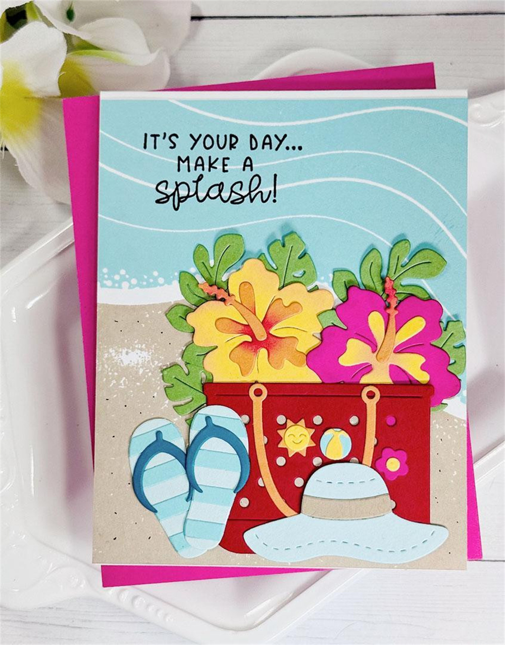 Taylored Tropical Blooms Garde - Stencil Cutting Plotter recensie en prijs