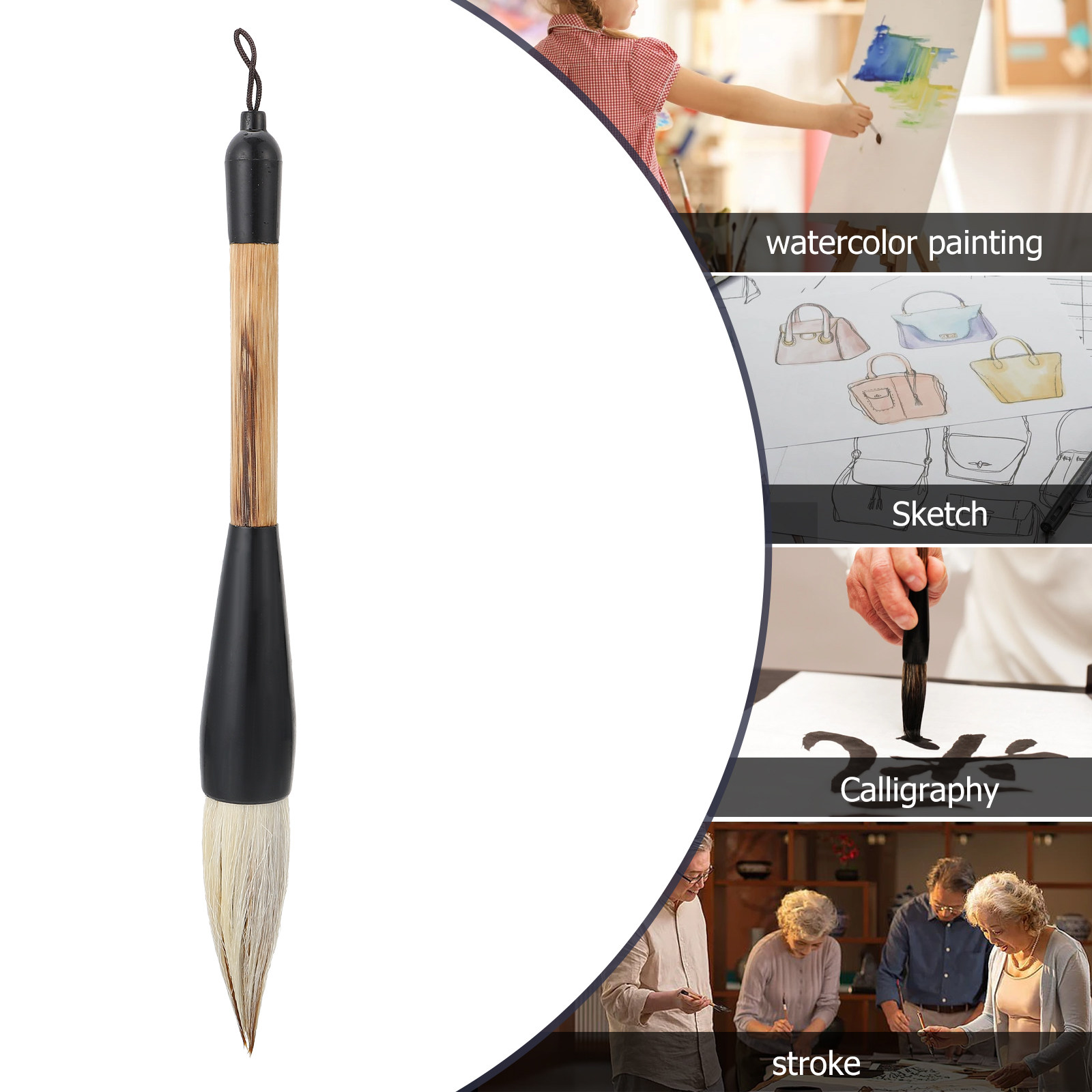 1Pcs Wolf and Goat Hair Large  - Watercolor Brush Pen recensie en prijs