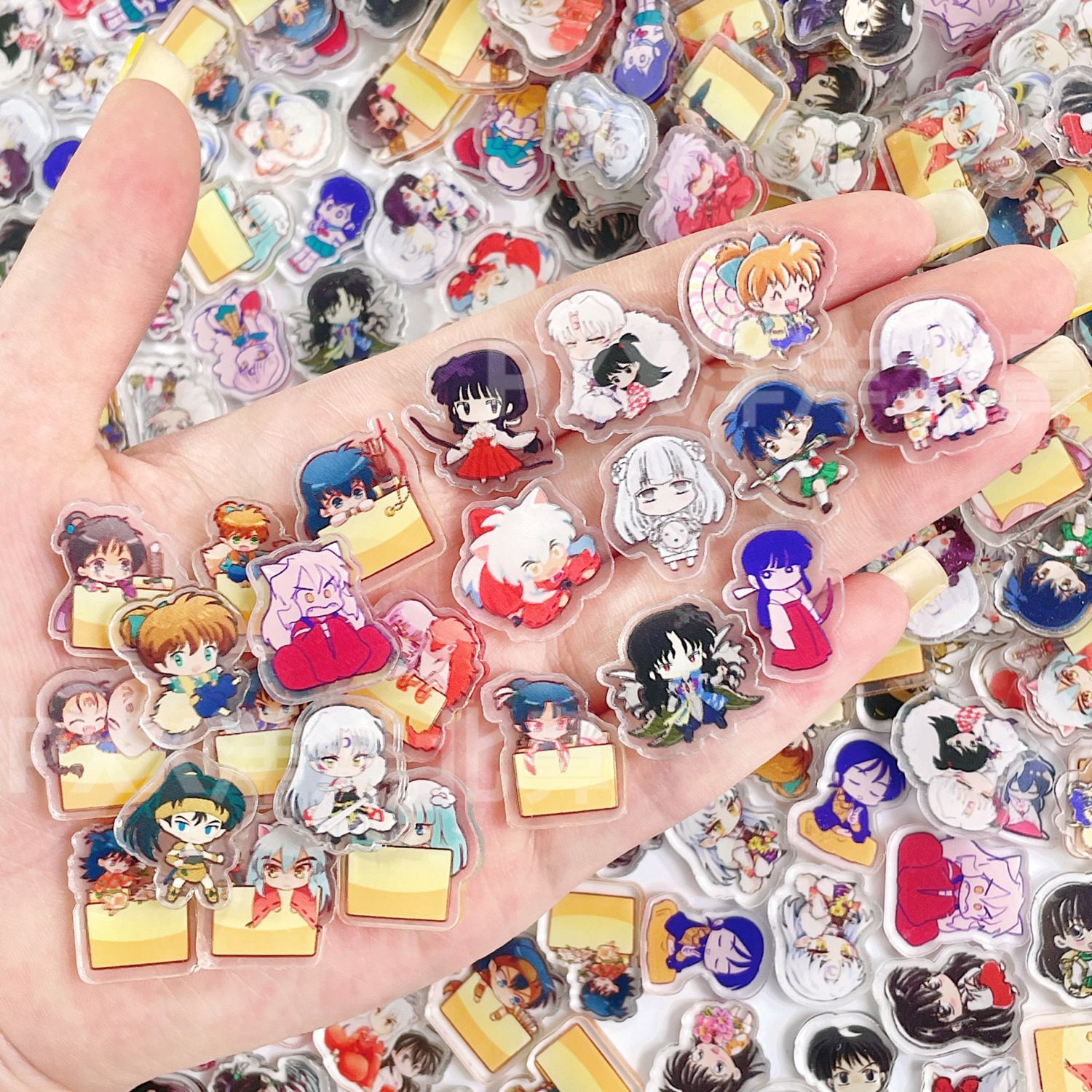 50/100Pcs 1/2cm Mini Inuyasha  - Art Craft Materials recensie en prijs