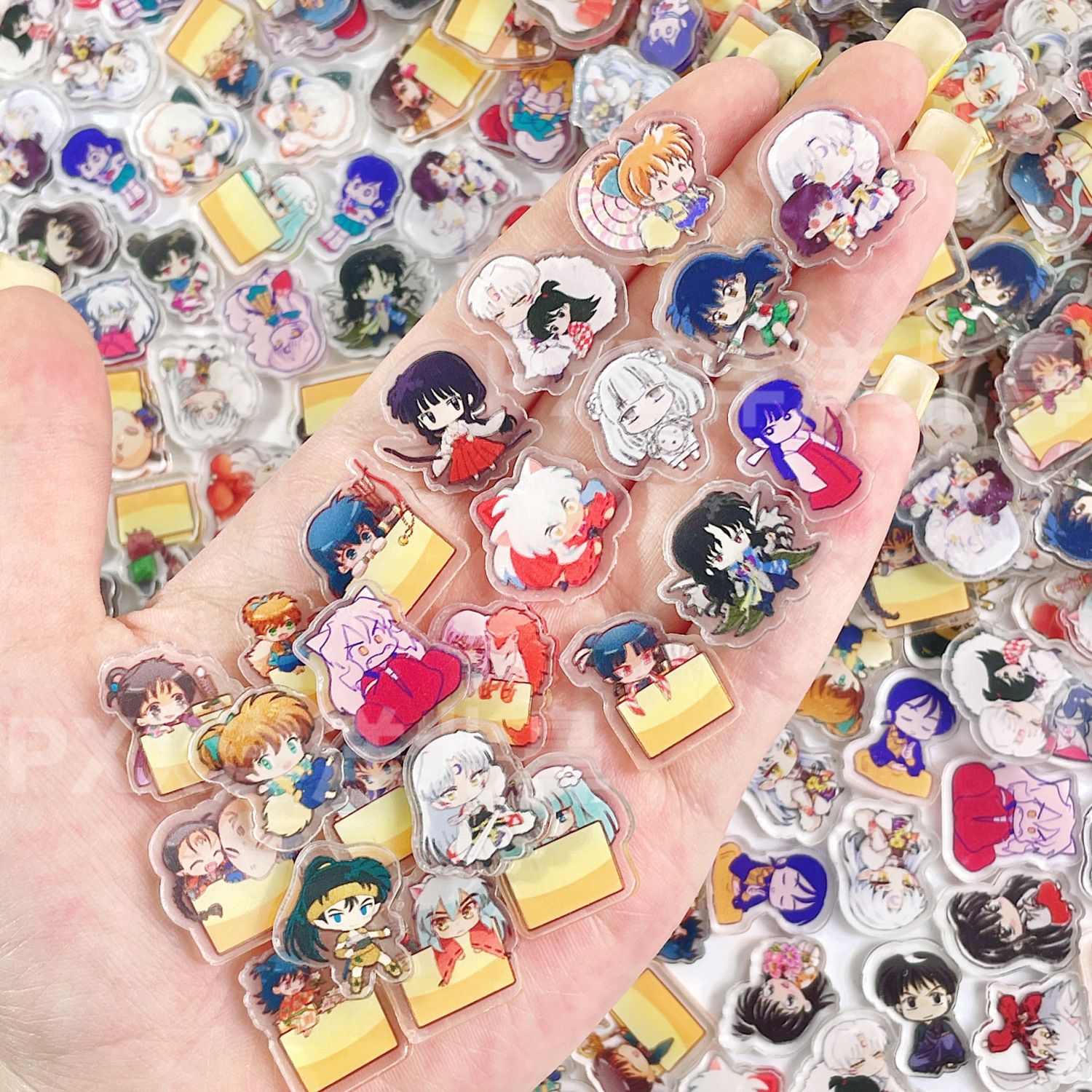 50/100Pcs 1/2cm Mini Inuyasha  - Art Craft Materials recensie en prijs