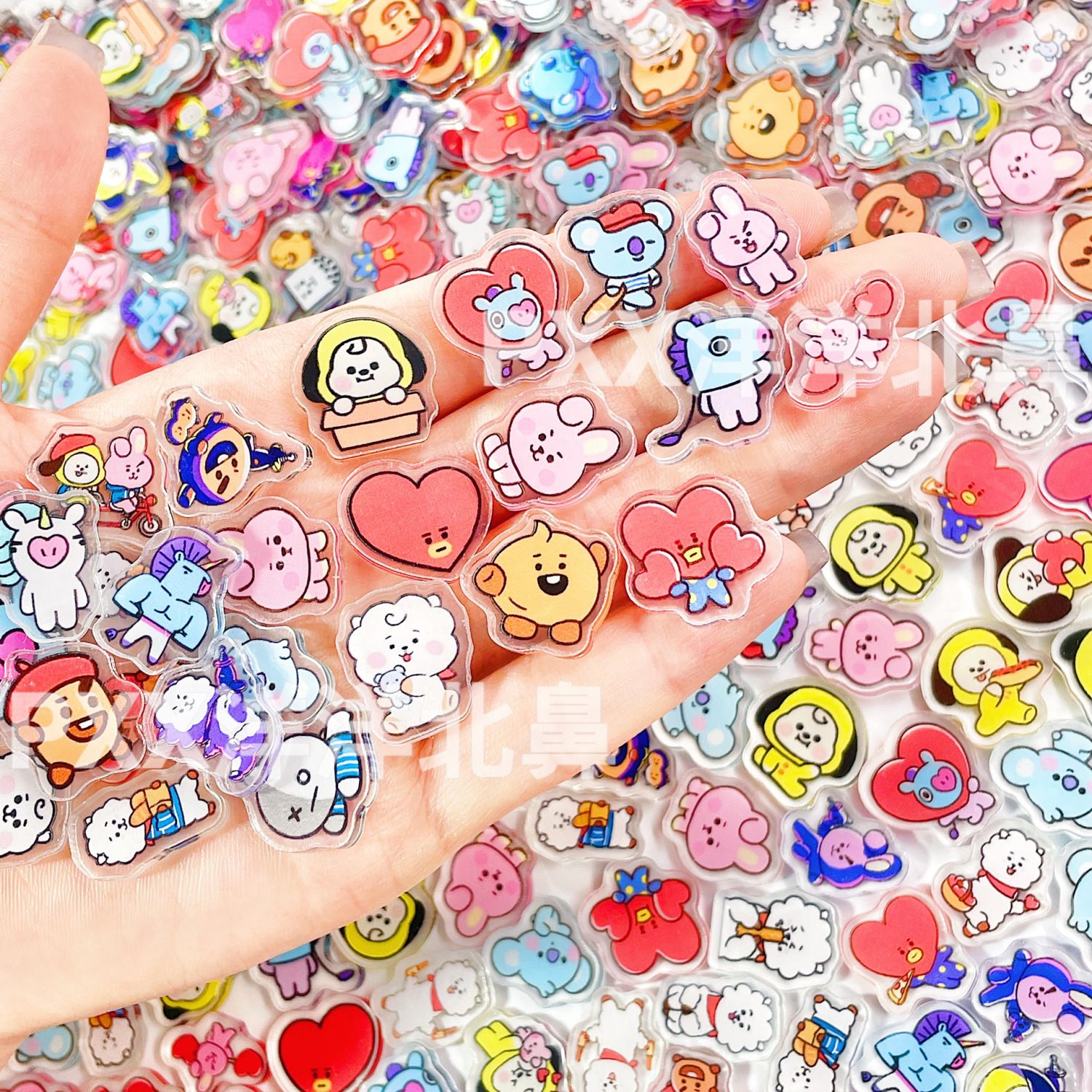 100pcs BT21 BTS single-layer 2 - Art Craft Materials recensie en prijs
