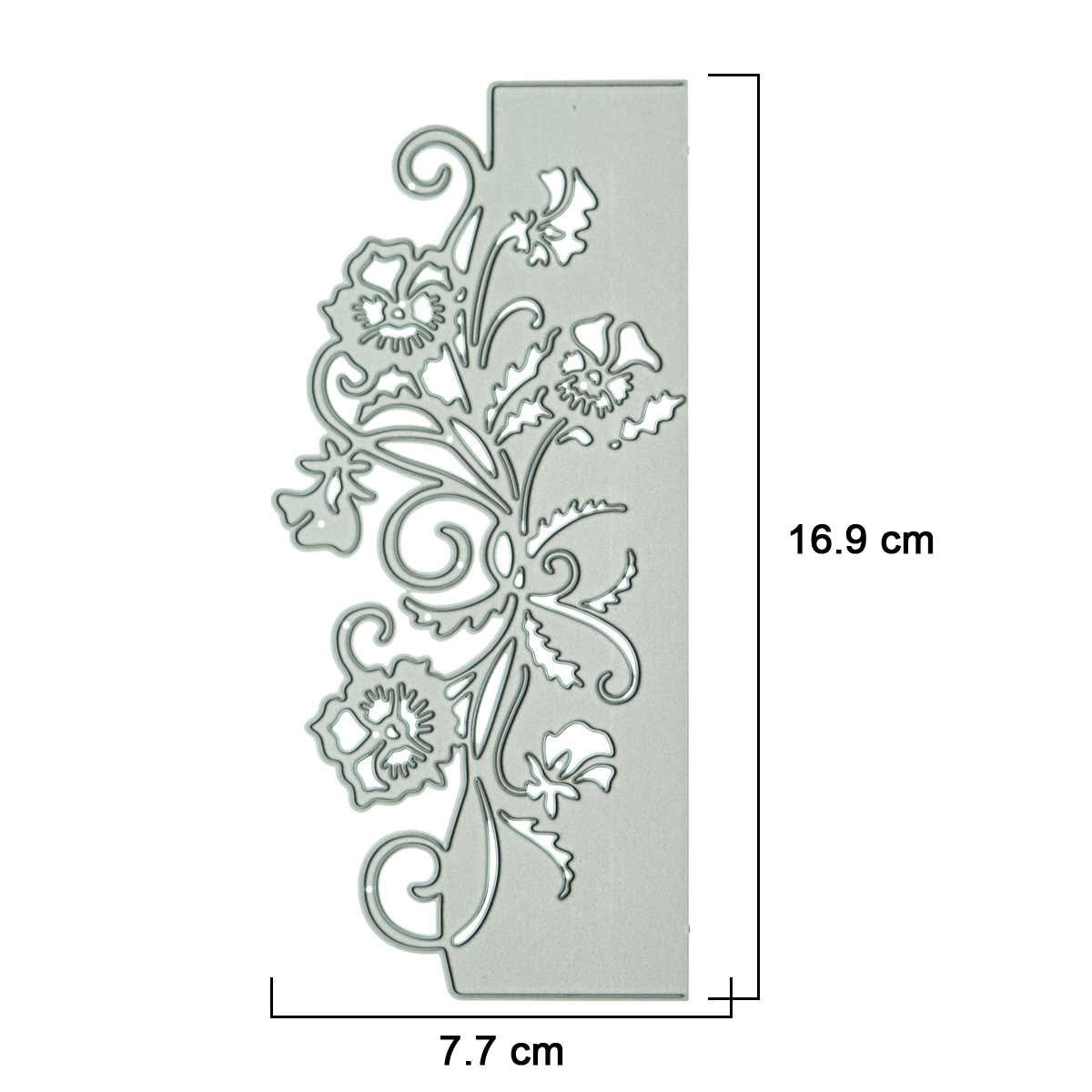 Plant Scrapbooking Card Edge M - Stencil Cutting Plotter recensie en prijs