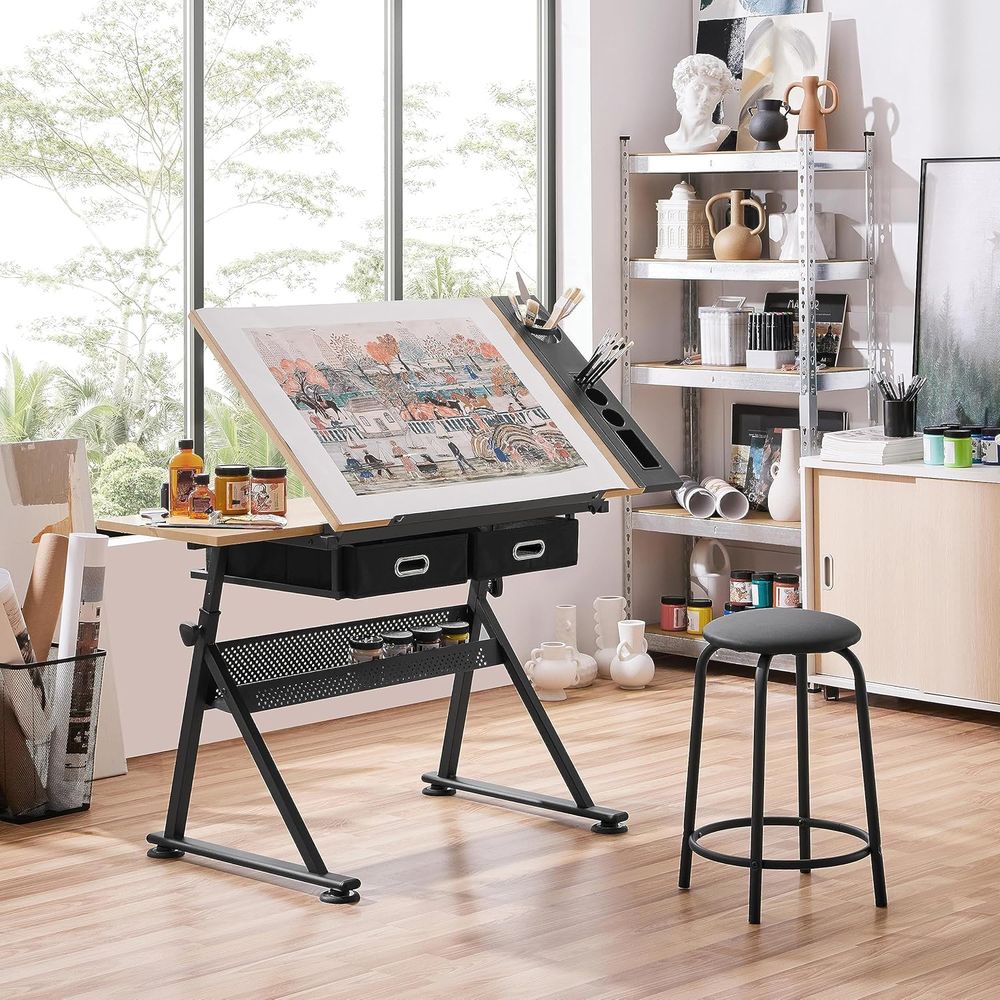 Height Adjustable Drating Tabl - Art & Craft Kortingscode recensie en prijs