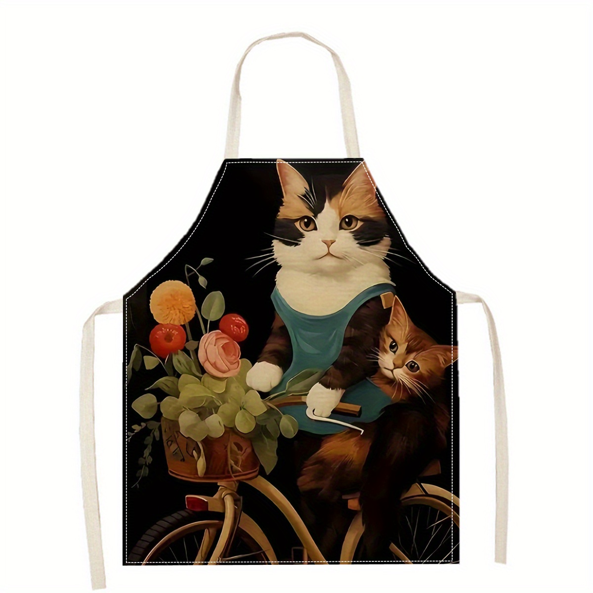 Linen Apron Funny Cat Sunglass - Art Craft Gift Ideas recensie en prijs