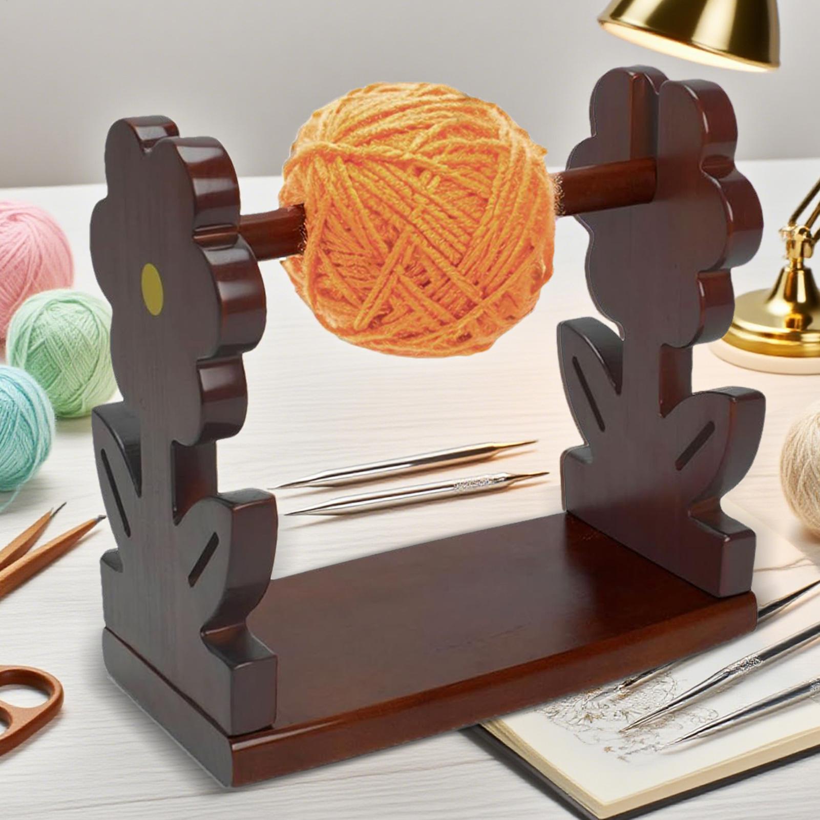 Crochet Yarn Holder Wooden Yar - Art Craft Yarn recensie en prijs