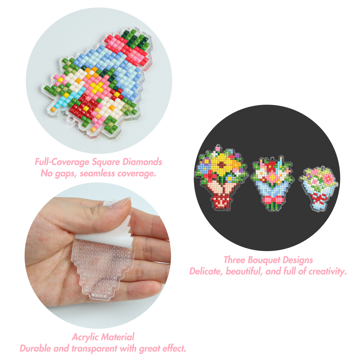 FOREVER YOUNG 3PCS Bouquet Acr - Art Craft Kits recensie en prijs