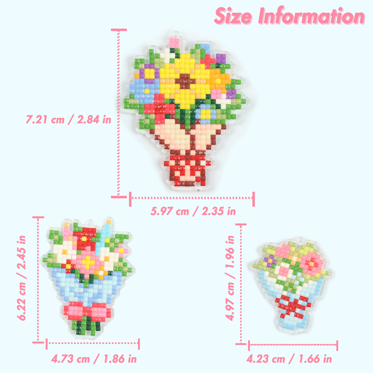FOREVER YOUNG 3PCS Bouquet Acr - Art Craft Kits recensie en prijs
