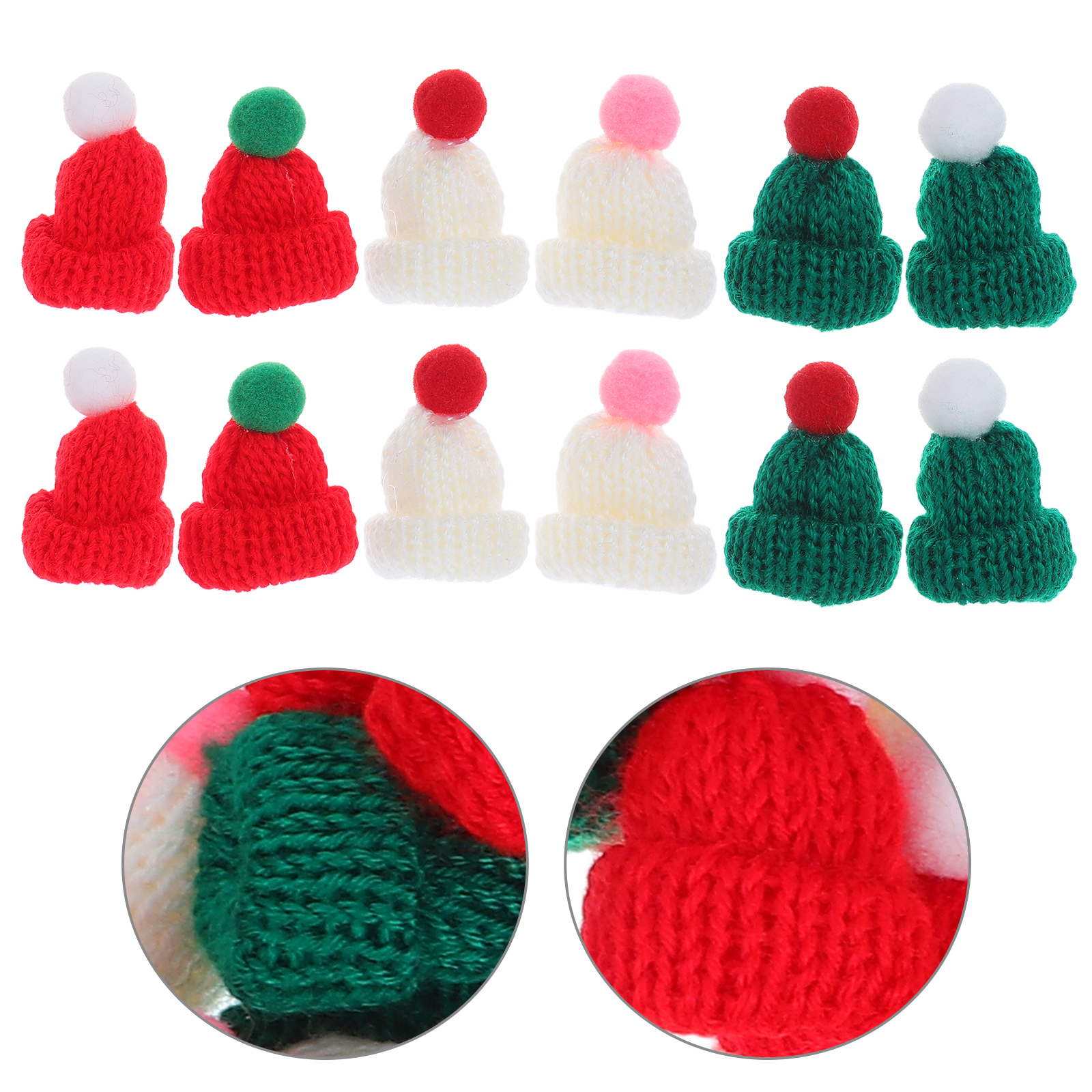 60Pcs Mini Knit Hats for Craft - Art Craft Yarn recensie en prijs